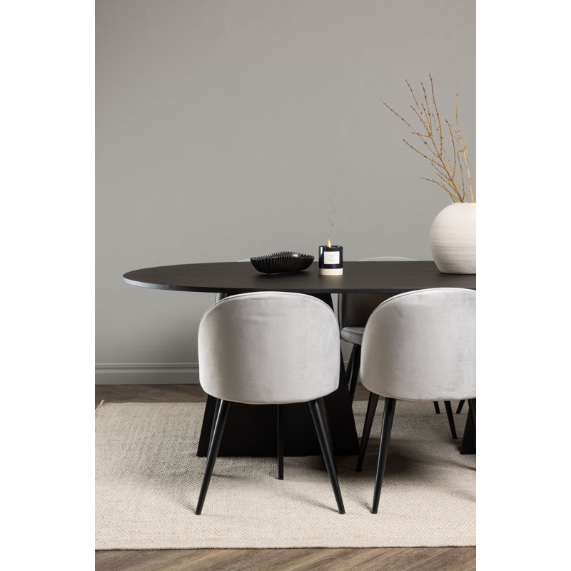 Laurist 6 - Person Dining Set, Grey