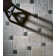 3" x 3" Metal Grid Decorative Tile Insert