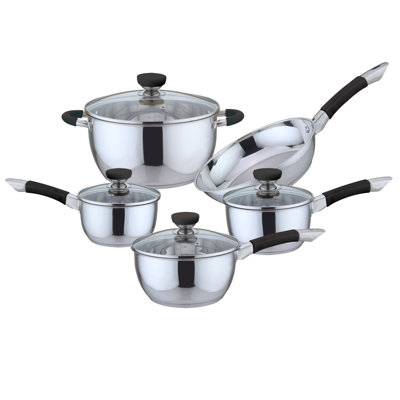 9 - Piece Stainless Steel Cookware Set