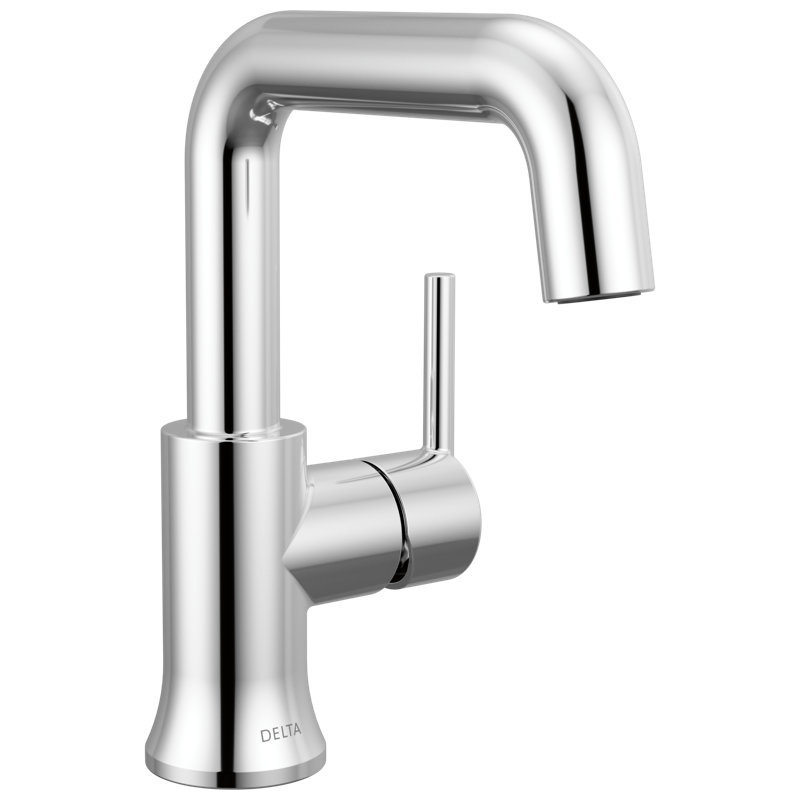 Single Handle Bathroom Faucet, Chrome