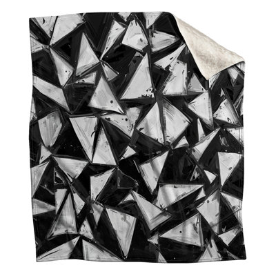 Couvertures abstraites à formes triangulaires