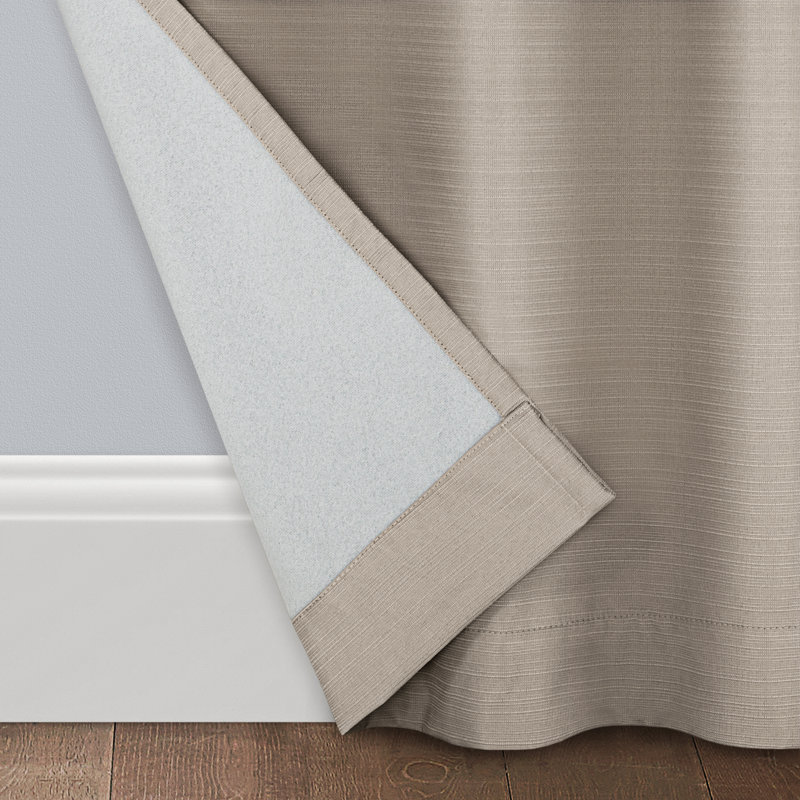 Talisa Curtain Pair, 37" W x 84" L, Linen