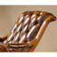 Fauteuil de loisir en cuir véritable avec repose-pieds de 26,3 po American