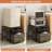 Fridge Stand With Storage And Charging Station-1641402063