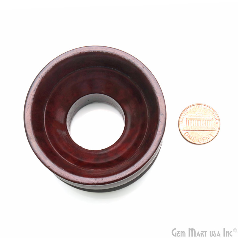 Support en bois pour pierres précieuses sphériques polies, support de pierres précieuses en cristal de 52 mm