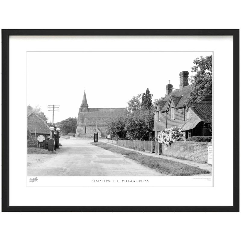 Plaistow, The Village C1955 by Francis Frith - Single Picture Frame Print, 28cm H x 36cm W x 2.3cm D
