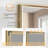 Lohoski Decorative Bathroom Vanity Mirror for Wall - Beveled Design-708868353-693982068