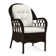 Chaise avec accoudoirs rembourrée Everglade