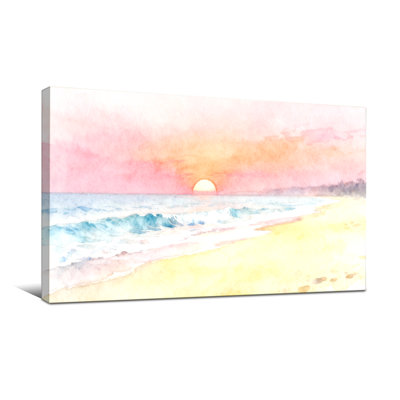 Art nautique aquarelle coloré