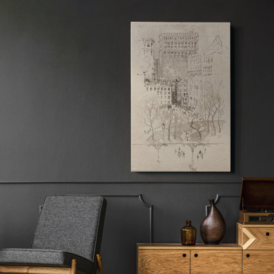 Impression sur toile encadrée