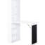Armoire de bureau pliante avec tableau noir et plusieurs options de rangement - polyvalente pour une utilisation à la maison