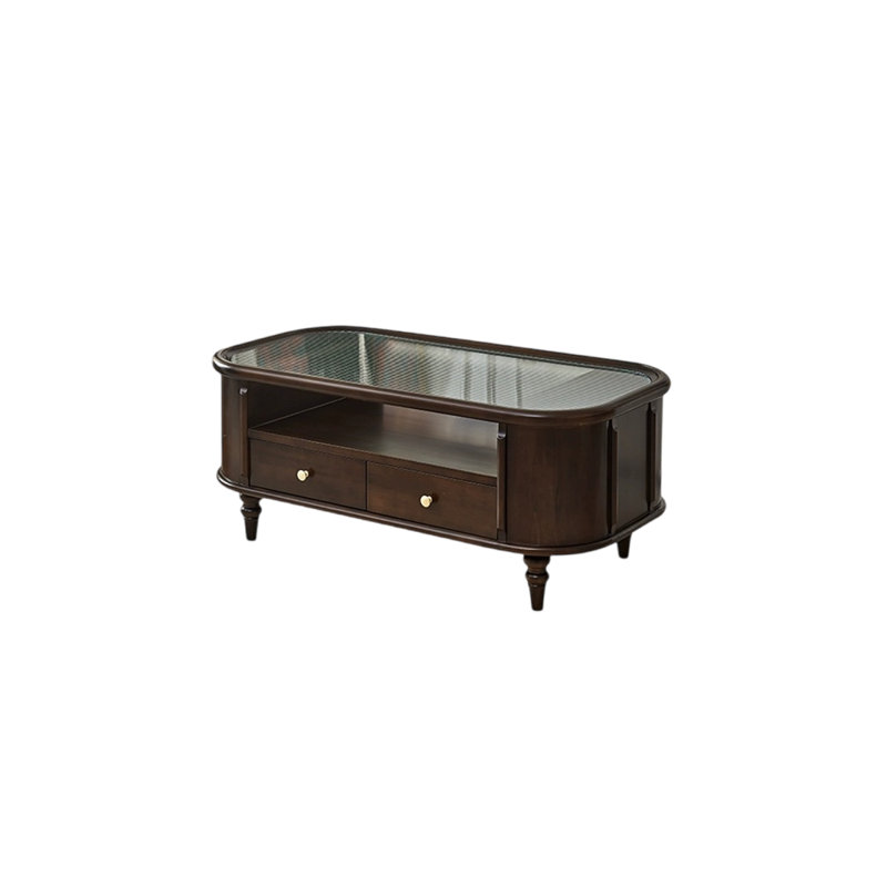 American style coffee table, 19.68" H x 47.24" L x 25.59" W