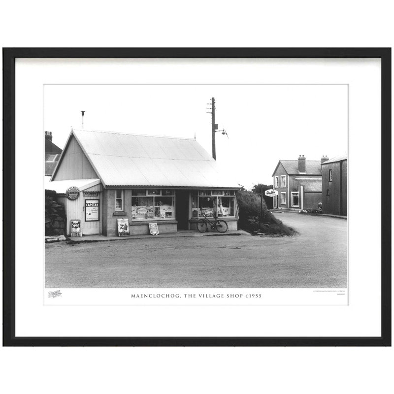 Maenclochog, The Village Shop C1955 by Francis Frith - Single Picture Frame Print, 40cm H x 50cm W x 2.3cm D