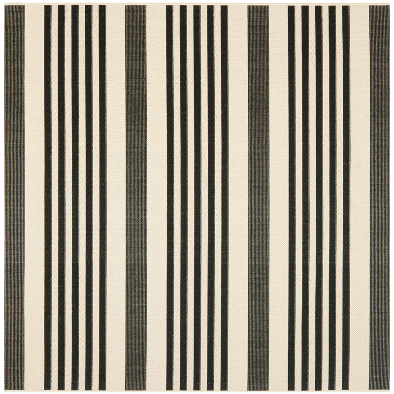 Candelo Performance Striped Mat, Carré 6 pi 7 po