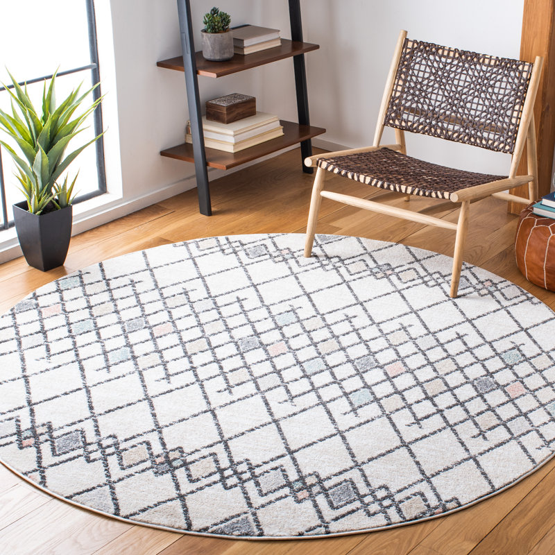 Goodale Performance Southwestern Rug, Round 6'7"