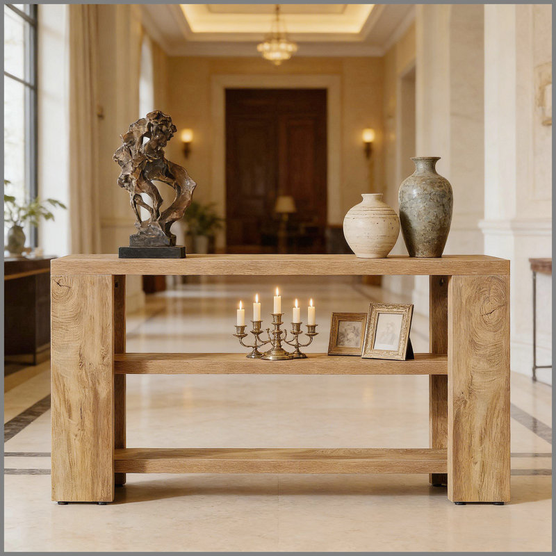 Sofa Table,3-Tier Side Table,Console Table