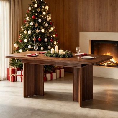 160.01 cm Extendable Dining Table
