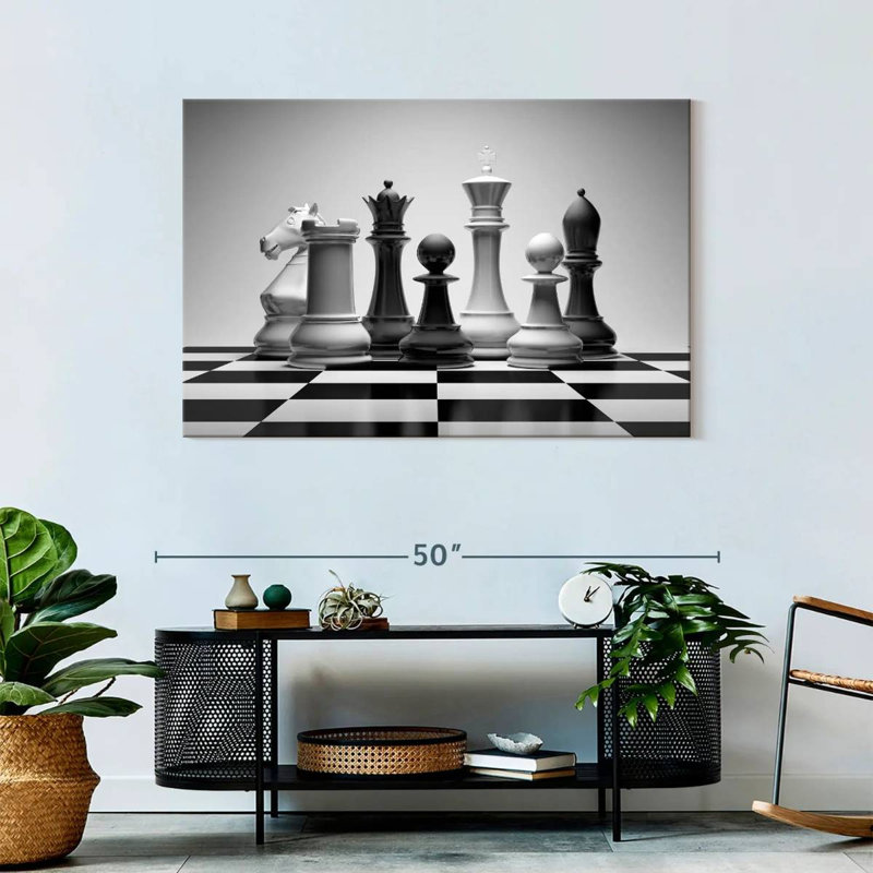 Senne Virtual Chess, 30" H x 45" W