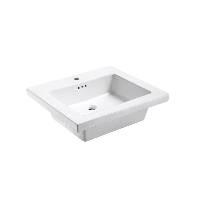 Eclipse 25" Single Bathroom Vanity Top, Single