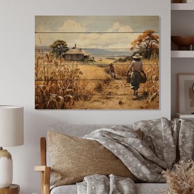 Sinem African Harvest Abundance IV sur impression sur bois