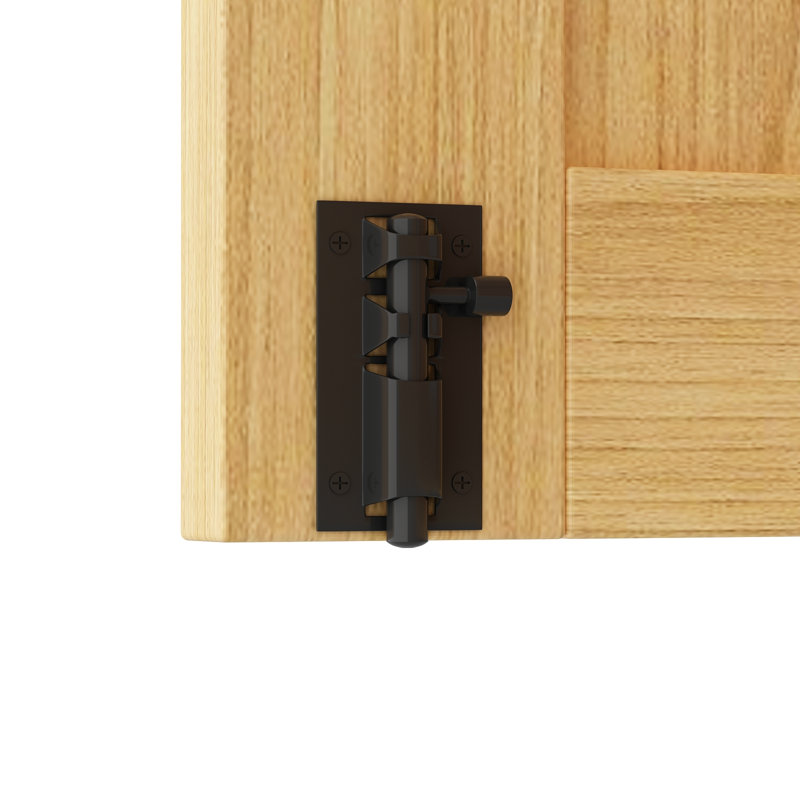 Armoire à chaussures ventilée avec loquets, armoire de rangement à 6 chaussures pour le vestibule, Bois médium