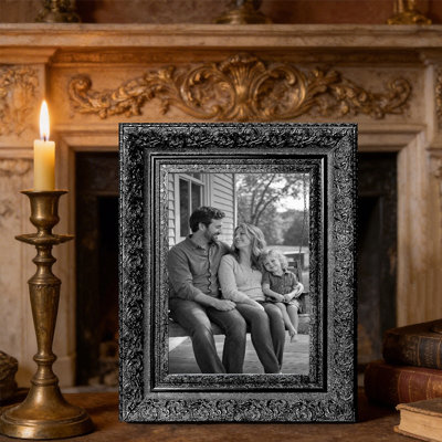 Cadre photo noir 1PC pour photos et portrait 11 "x 14"