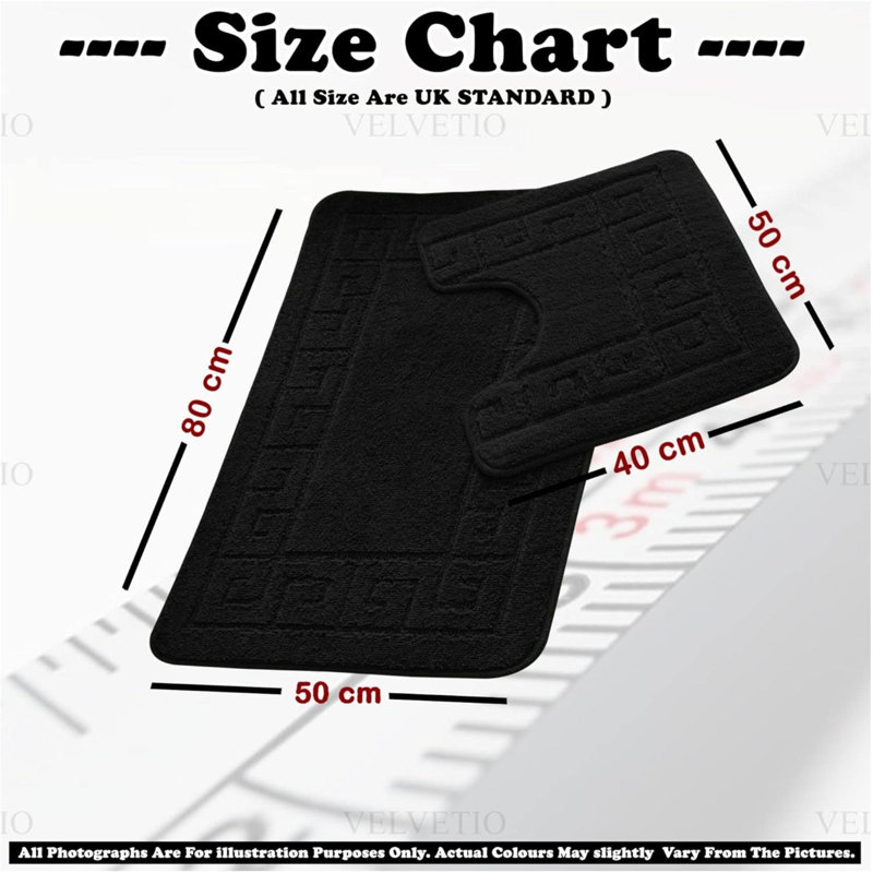 Bath Mat, Black