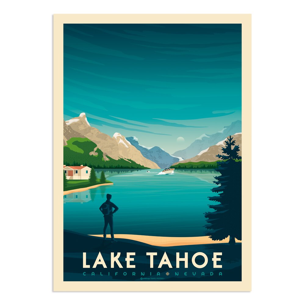 Poster Lake Tahoe