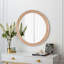 Miroir mural rond 27,5 pouces pour meuble-lavabo