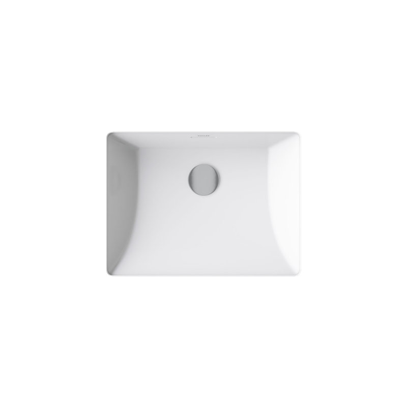 Brazn Rectangle Undermount Bathroom Sink