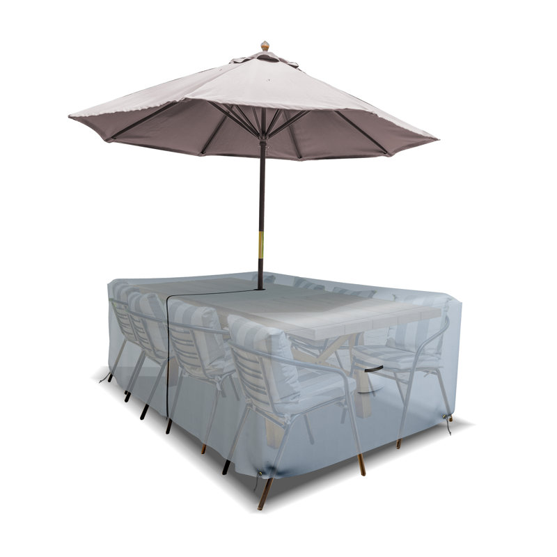 Outdoor Cover, 58.4cm H x 223.5cm W x 147.3cm D, Grey