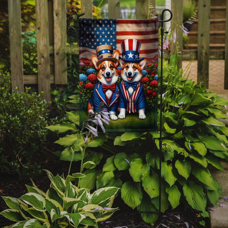 Drapeau All American Garden, Corgi