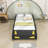 Advaith Twin Size Wood Platform Bed with Wheels and Storage Space-1531054292
