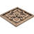 Crown 2'' x 2'' Hand Painted Resin Decorative Accent Tile-83456490