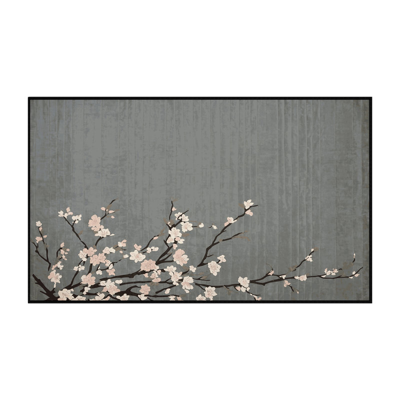Machine Washable Gray Area Rug, Rectangle 5' x 8'