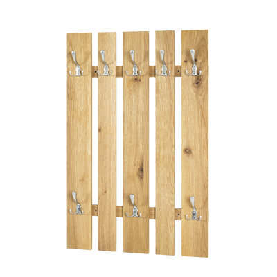 Danley Wall 8 - Hook Wall Mounted Coat Rack