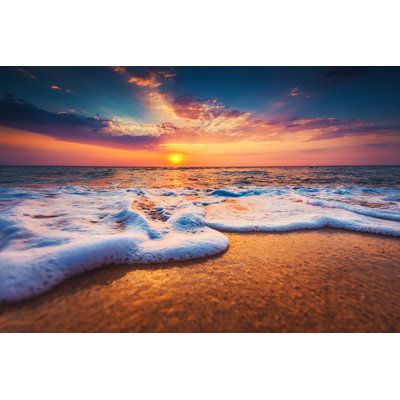 Cloudscape Over Sea - Wrapped Canvas Print