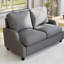 Ensemble de canapés de salon modernes 3 pièces avec canapé modulaire, causeuse et fauteuil, idéal pour le confort et le style d'un appartement-269452576