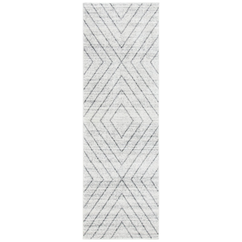 Janzen Performance Geometric Rug, Runner 2'6" x 8'