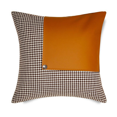 18'' Houndstooth Throw Pillow Cover
