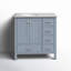 Ensemble de meuble-lavabo simple 36 po Claudett-668339373-668345599