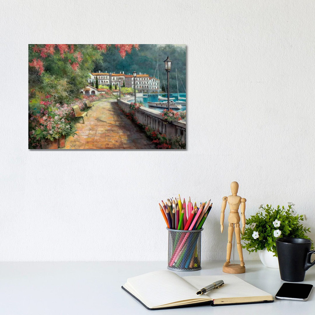 Morning Stroll von T.C. Chiu - No Frame Gallery-Wrapped Canvas Giclée on Canvas