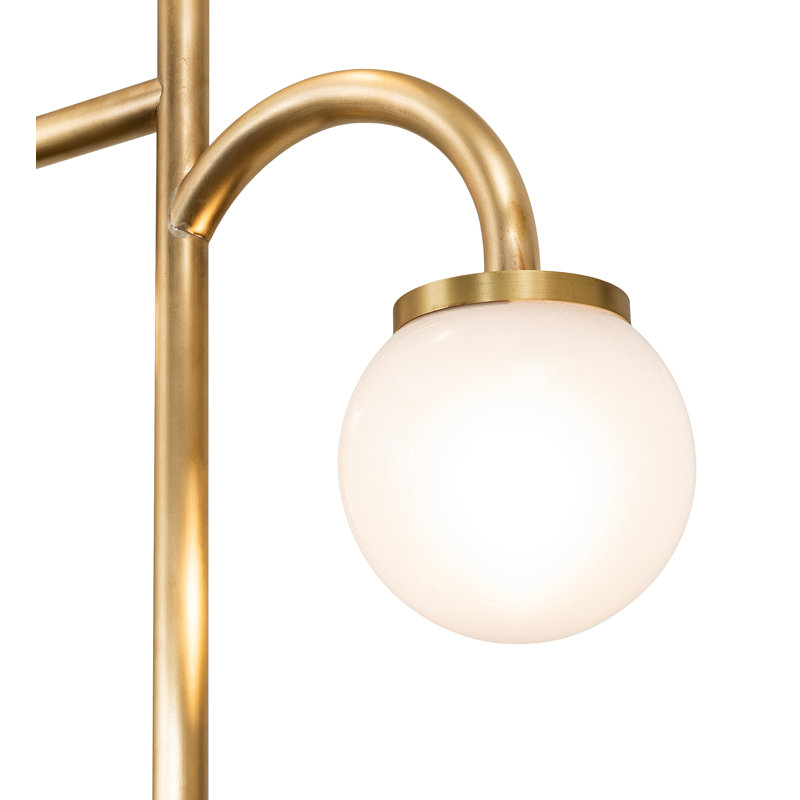 42" High Bola 3 Light Bar Top Lamp