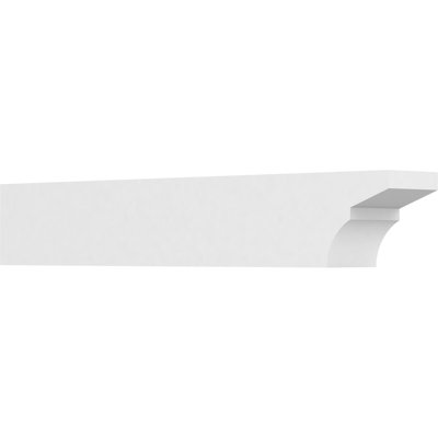 5"W x 6"H x 36"L Standard Monterey Architectural Grade PVC Rafter Tail