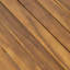 Ensemble de conversation d'extérieur 2 pièces en bois d'acacia avec coussin et plateau à lattes Bluffton