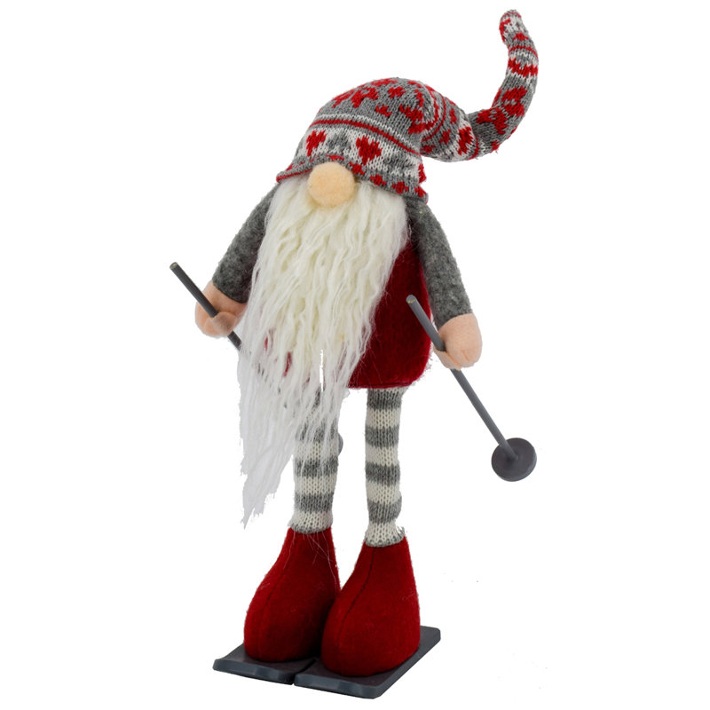 Figurine de GNOME de ski