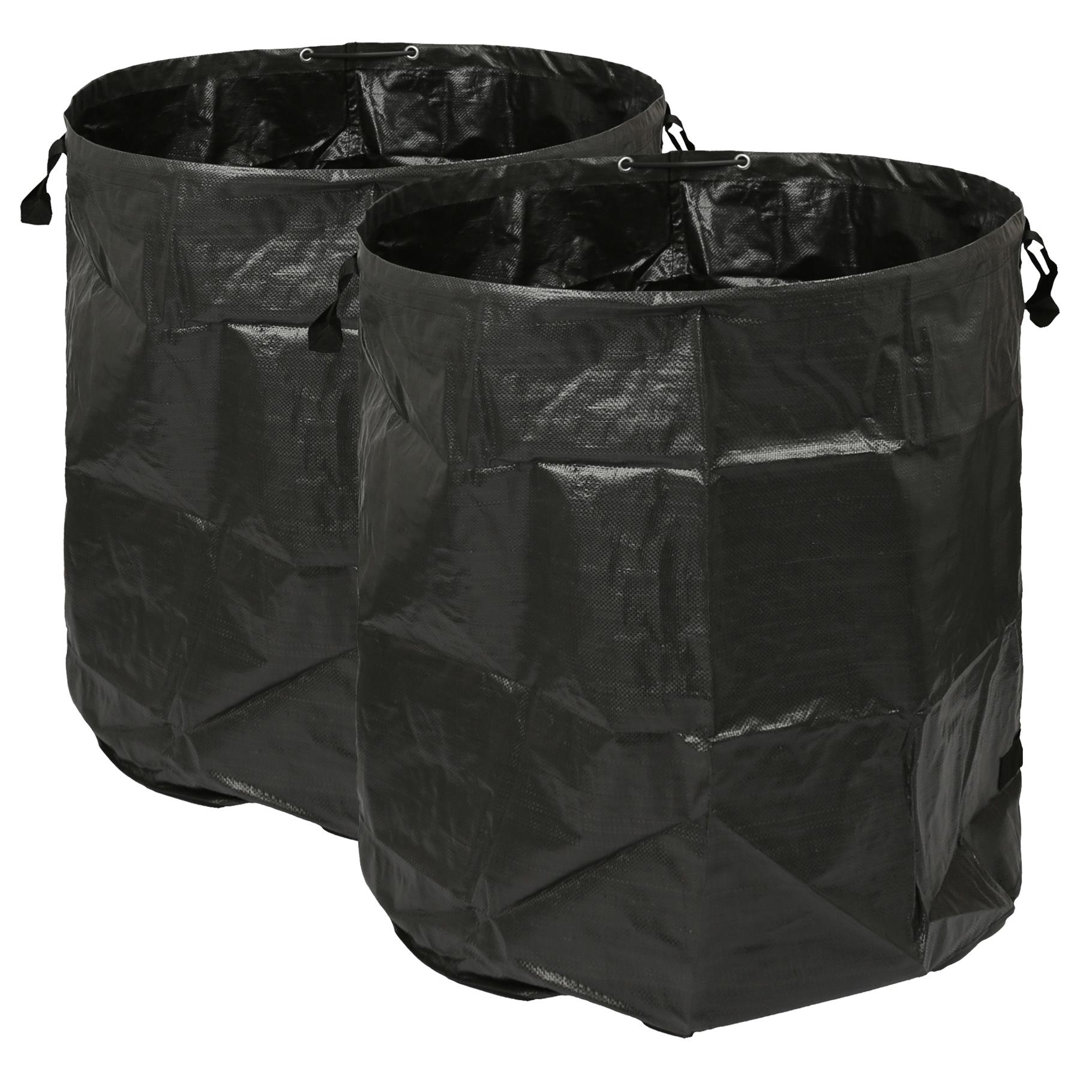Heavy-Duty Garden Waste Bag 500L 2 Pack Black Harbour Housewares - Image 4