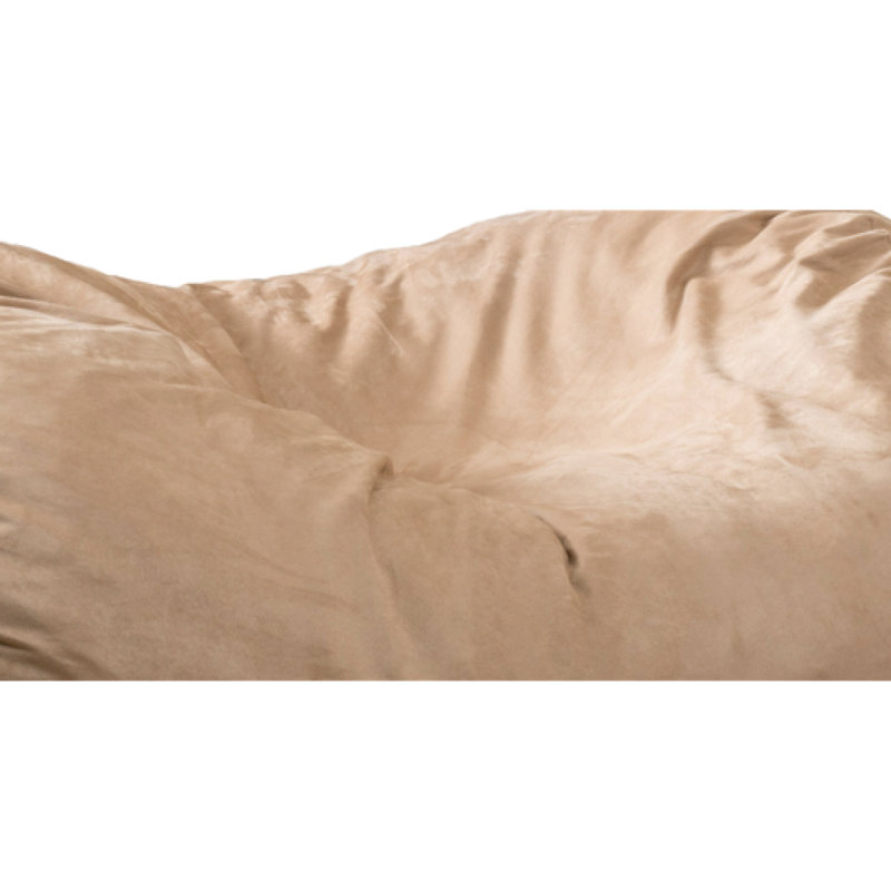 Marlin 6.5 Foot Suede Cylindrical Bean Bag, Tuscany