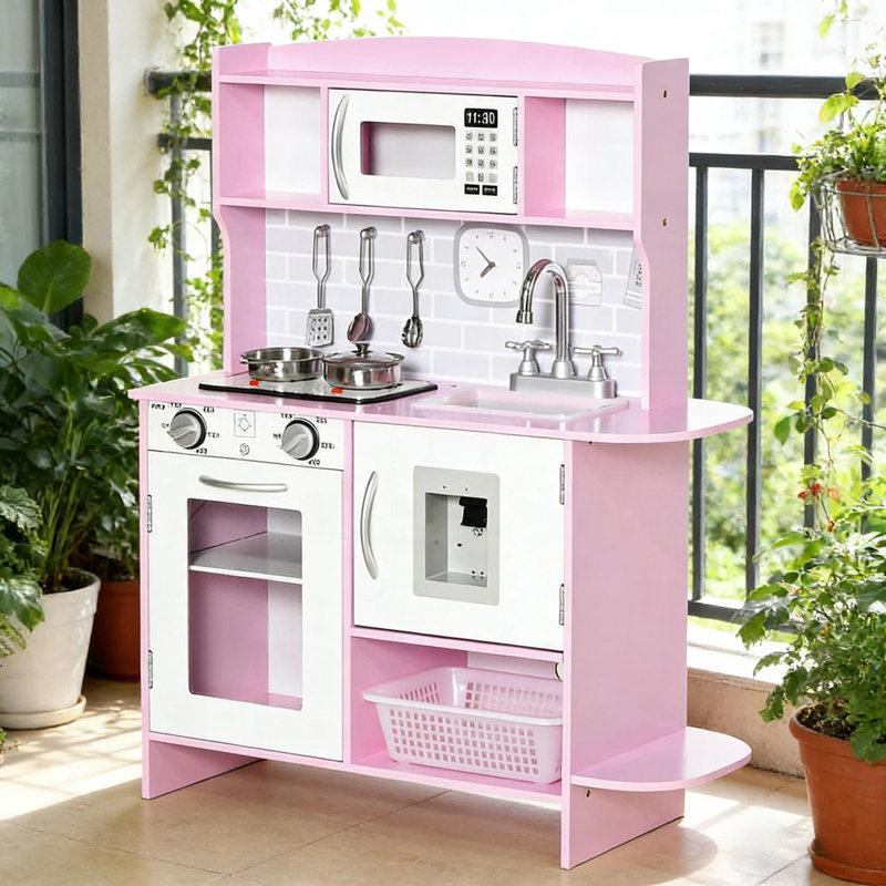 Kids Kitchen Playset,Pretend Play Kitchen
