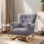 Chaise berçante moderne à haut dossier et chaise berçante confortable-111400469